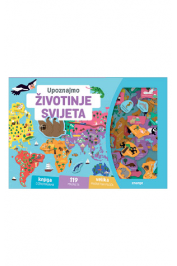 Upoznajmo životinje svijeta - magnetna kutija - naslovnica