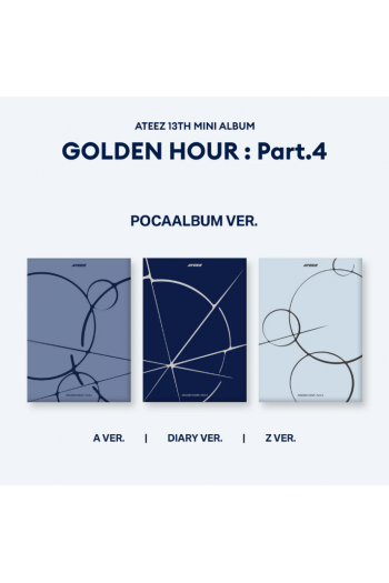 ATEEZ - Golden Hour : Part.4 (Pocaalbum Ver.) [Diary Ver.] Dar - omot