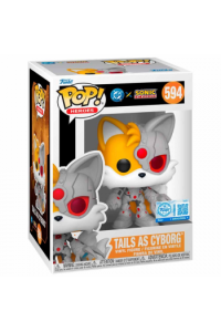 DC x Sonic the Hedgehog POP! Heroes Vinyl Figure Tails as Cyborg 9 cm - slika proizvoda