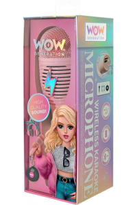 Mikrofon karaoke WOW Generation bežični sa snimačem zvuka i UBS kabelom P24 - slika proizvoda