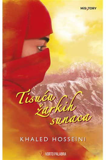 Tisuću žarkih sunaca - naslovnica