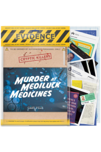 Detektivska igra - Murder at MediLuck Medicines - Cryptic Killers - slika proizvoda
