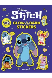 Disney Stitch Glow in the Dark Ultimate Sticker Book - naslovnica