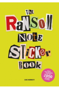 The Ransom Note Sticker Book - naslovnica