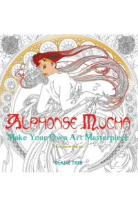 Alphonse Mucha (Art Colouring Book) - naslovnica