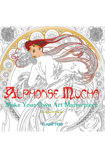 Alphonse Mucha (Art Colouring Book) - naslovnica