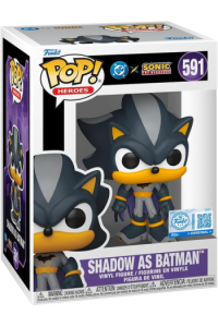 DCs Justice League and Sonic the Hedgehog POP! Movies Vinyl Figures Shadow/Batman 9 cm - slika proizvoda