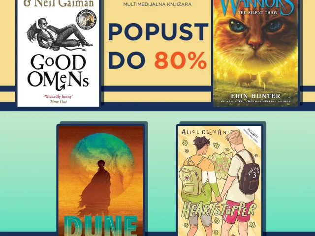 Popust na knjige na engleskom jeziku