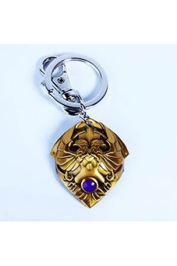 Warhammer 40K Metal Keychain Custodian Shoulder Plate - slika proizvoda