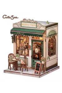 Miniature House Model Kit Sunny Cafe 20 x 16 cm - slika proizvoda