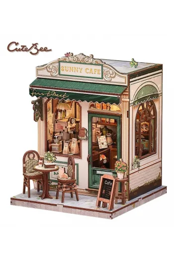Miniature House Model Kit Sunny Cafe 20 x 16 cm - slika proizvoda