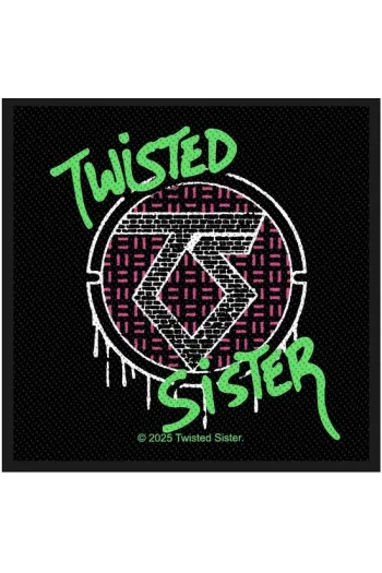 Twisted Sister - Spray Logo prišivak - slika proizvoda