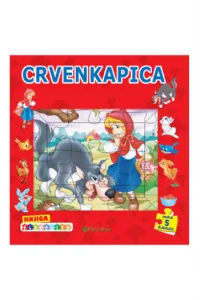 Knjiga slagalica - Crvenkapica (Slikovnica) - naslovnica