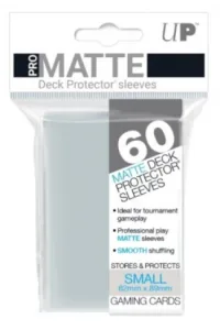 UP - Small Sleeves: Clear [Matte] (60 Sleeves) - slika proizvoda