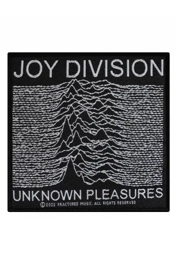 Joy Division - Unknown Pleasures prišivak - slika proizvoda