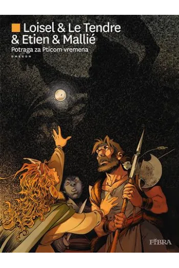 Potraga za Pticom vremena: Omegon (Strip) - naslovnica