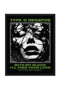 Type O Negative - With My Blood prišivak - slika proizvoda