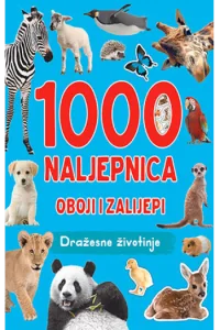 1000 Naljepnica: Dražesne životinje - naslovnica