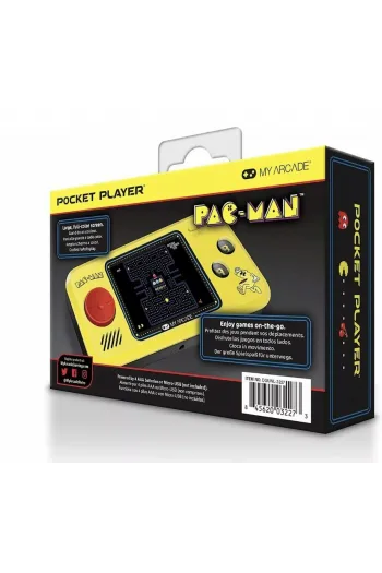 Pocket Player Pac-man Portable Gaming System (3 Games in 1) - slika proizvoda