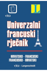 Univerzalni francuski rječnik, Langenscheidt - naslovnica