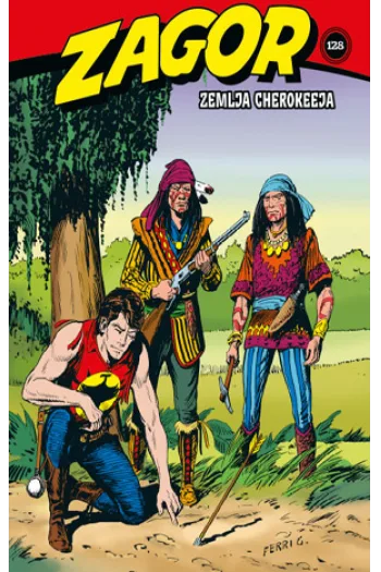 Zagor kolor 128 (Strip) - naslovnica