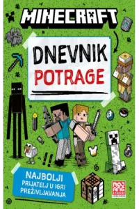 Minecraft: Dnevnik potrage - naslovnica