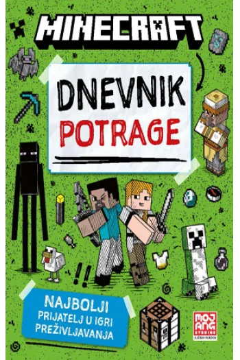 Minecraft: Dnevnik potrage - naslovnica