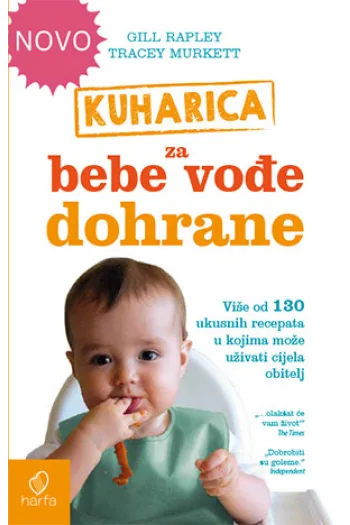 Kuharica za bebe vođe dohrane - naslovnica