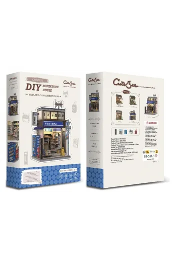 Miniature House Model Kit Beika-cho Convenience Store 22 x 15 cm - slika proizvoda