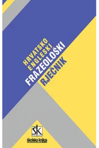 Hrvatsko-engleski frazeološki rječnik - naslovnica