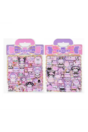 Hello Kitty and Friends Sticker Kuromi Puffy Assortment - slika proizvoda
