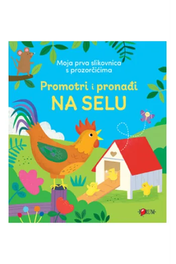 Promotri i pronađi: Na selu (Slikovnica) - naslovnica
