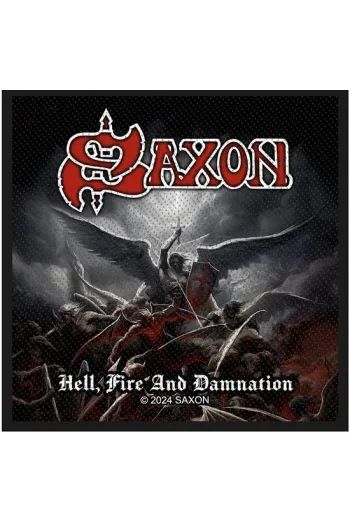 Saxon - Hell, Fire And Damnation prišivak - slika proizvoda