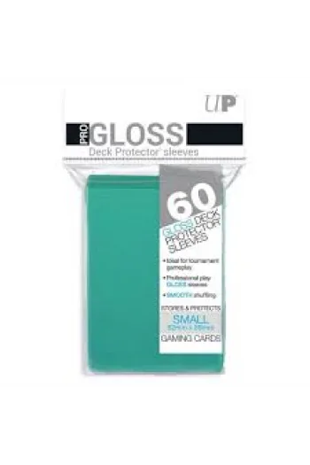 UP - Small Sleeves: Aqua [Gloss] (60 Sleeves) - slika proizvoda