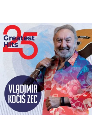 Vladimir Koćiš Zec - 25 Greatest Hits LP - omot
