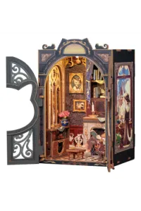 Book Nook Count Cat´s Study 17 x 12 cm - slika proizvoda