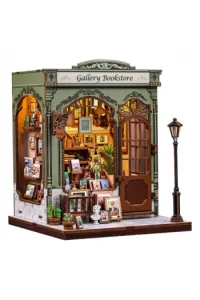 Miniature House Model Kit Gallery Bookstore 20 x 16 cm - slika proizvoda