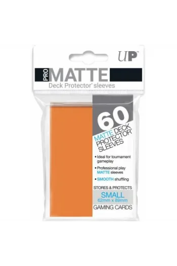 UP - Small Sleeves: Orange [Matte] (60 Sleeves) - slika proizvoda