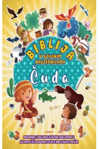 Biblija u sjajnim naljepnicama: Čuda - naslovnica