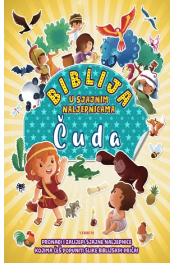 Biblija u sjajnim naljepnicama: Čuda - naslovnica