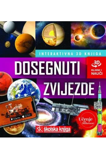 Dosegnuti zvijezde - interaktivna 3D knjiga - naslovnica