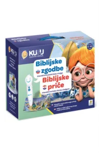 Interaktivna Kuku olovka s knjigom - Biblijske priče - naslovnica