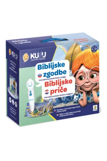 Interaktivna Kuku olovka s knjigom - Biblijske priče - naslovnica