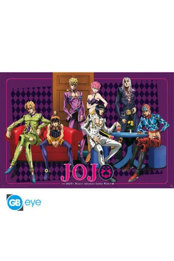 JojoS Bizarre Adventure - Poster Maxi 91.5X61 - Golden Wind Team - slika proizvoda