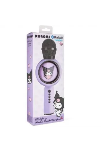 OTL PopSing Led Light Up Wireless Karaoke Microphone Kuromi - slika proizvoda