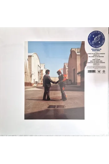 Pink Floyd - Wish You Were Here (50th Anniversary Blue vinyl) LP - omot