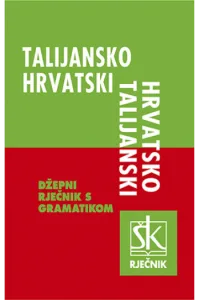 Talijansko-hrvatski i hrvatsko-talijanski džepni rječnik s gramatikom - naslovnica