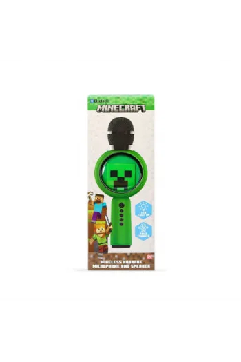 OTL PopSing Led Karaoke Microphone Minecraft Creeper - slika proizvoda