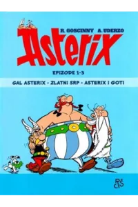 Asterix 1: Gal Asterix, Zlatni srp, Asterix i Goti (Strip) - naslovnica