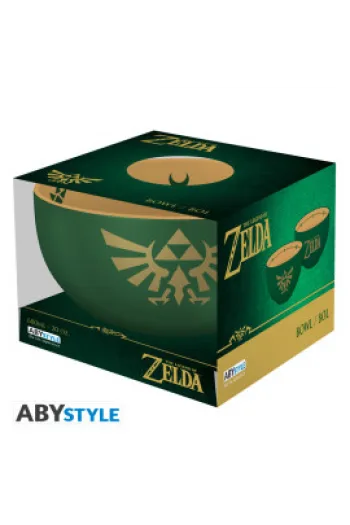 The Legend Of Zelda - Bowl - 600 Ml -"Hylian Crest"-Card Box - slika proizvoda